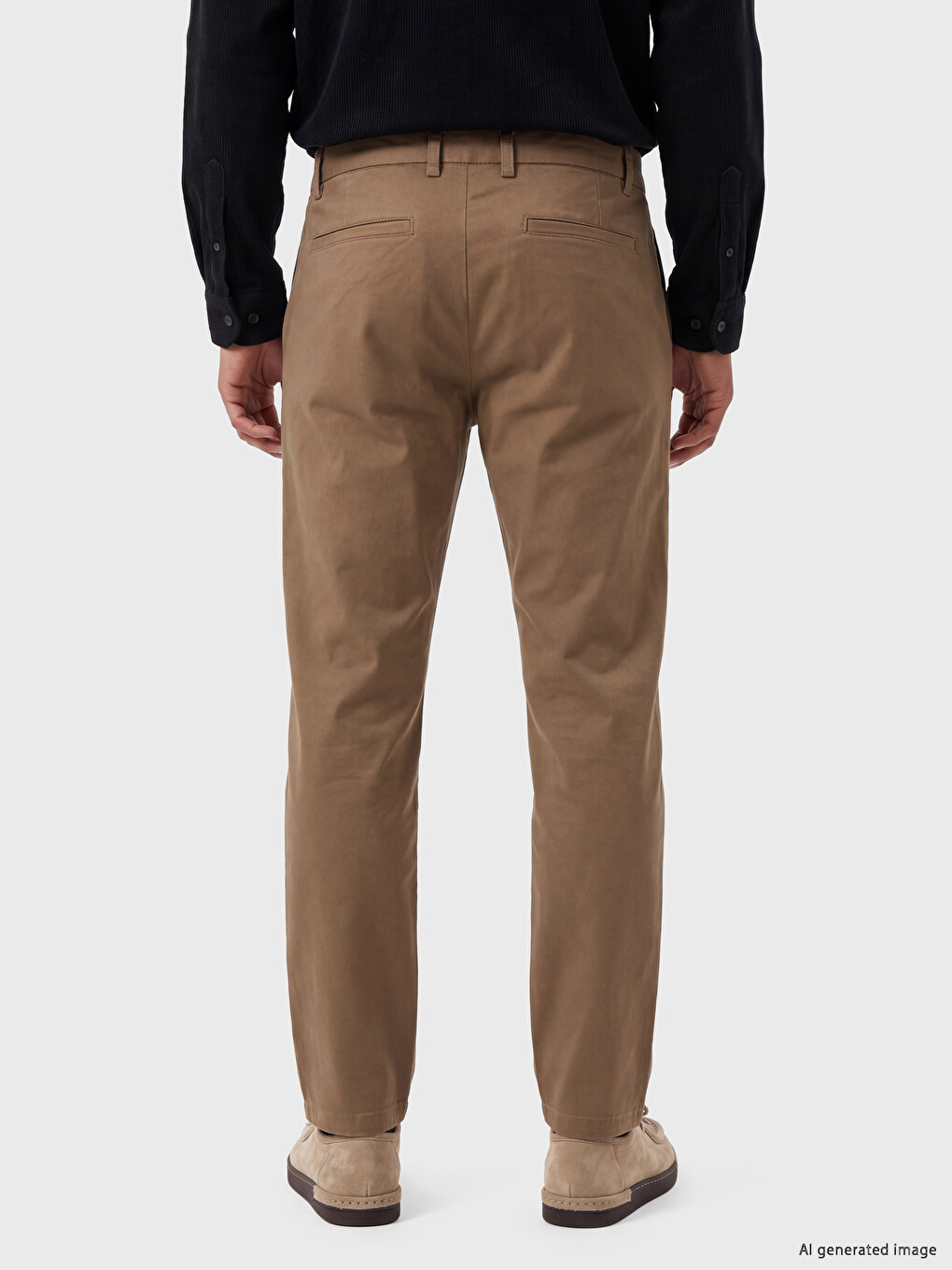 Man Brown Trousers-3