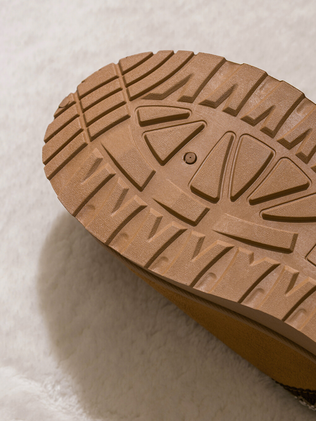 Woman Beige Slipper Boots-3