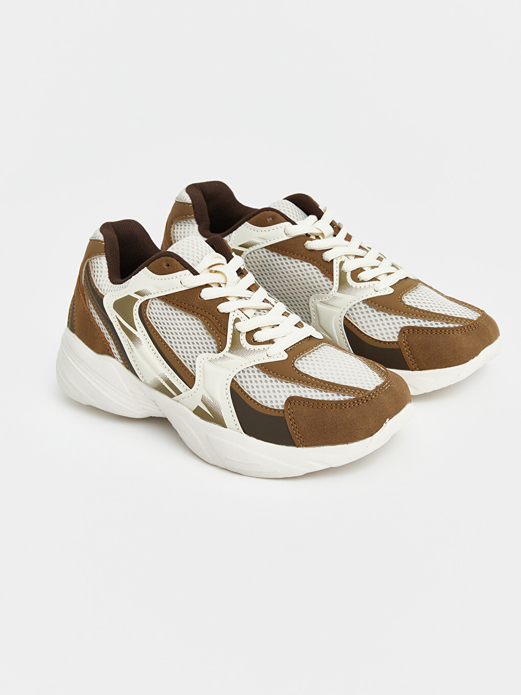 Suede Look Laced Women's Sneaker