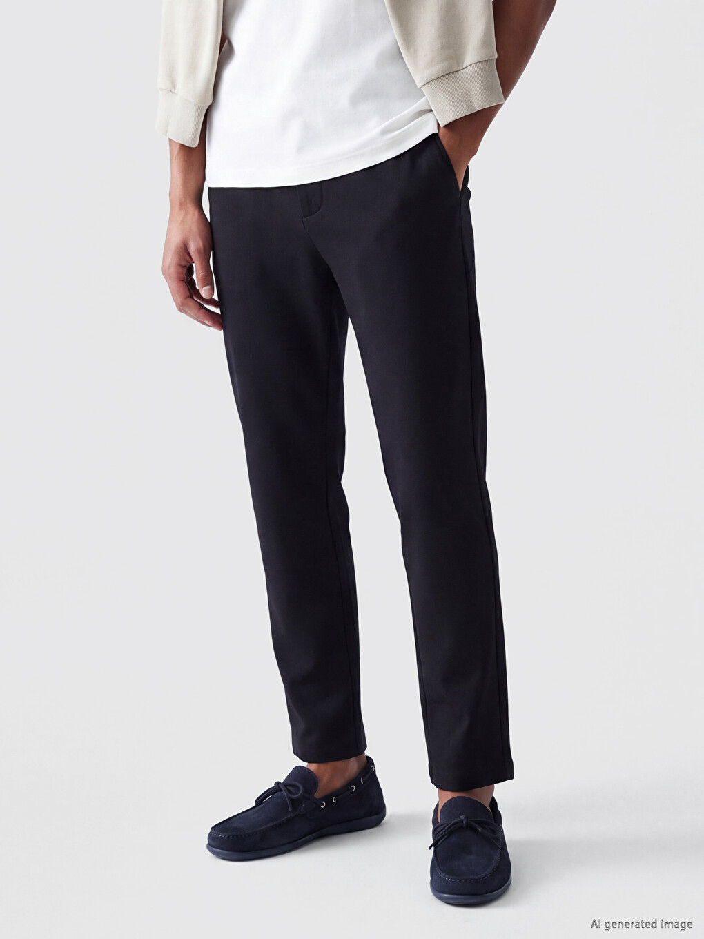 Pantaloni Slim Fit Bărbați-1