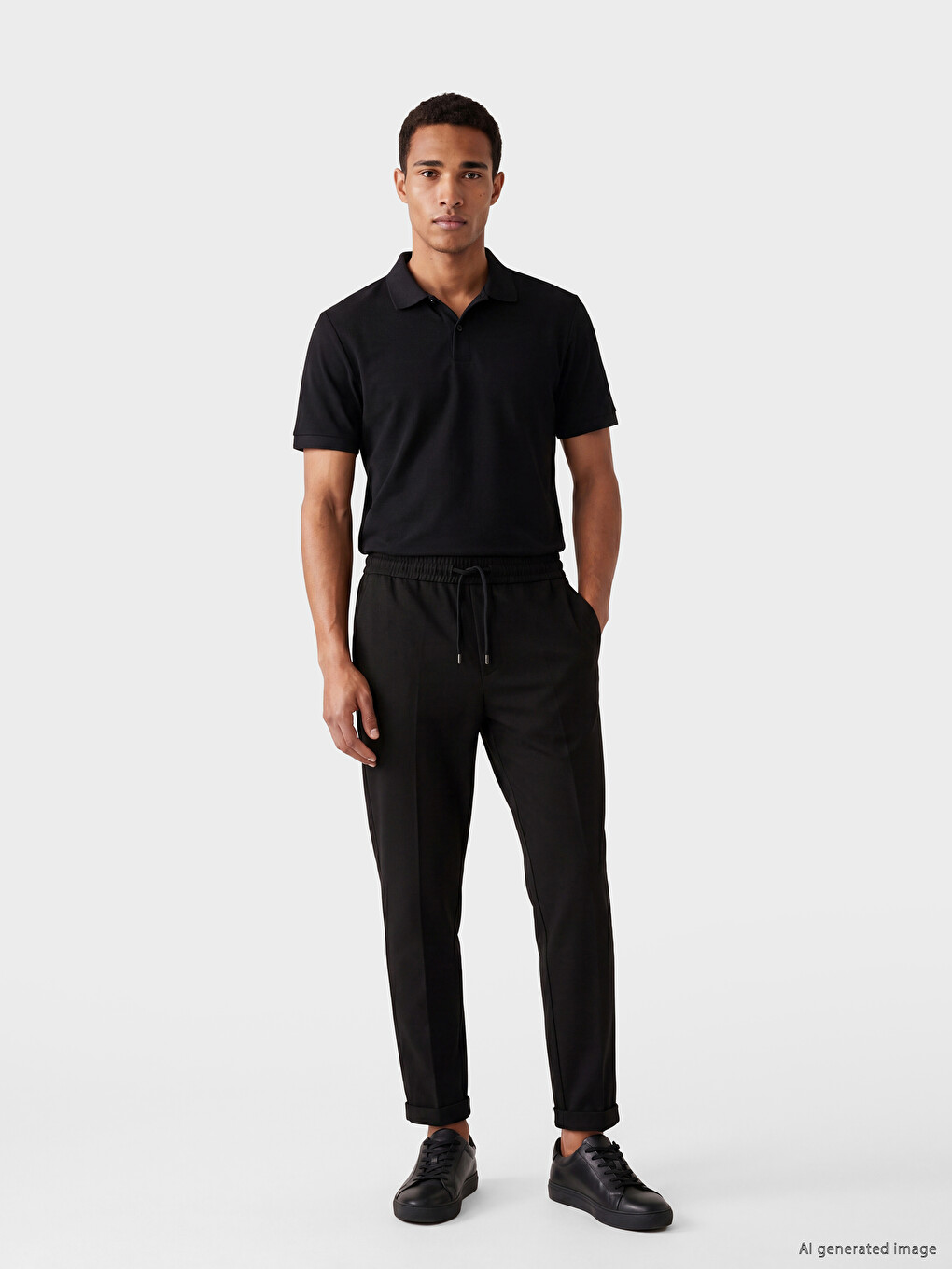 Regular Fit Gabardine Men's Trousers