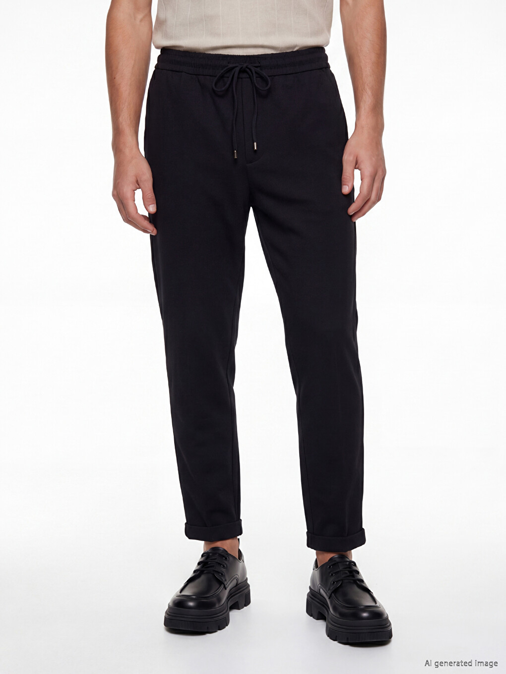 Standard Fit Men's Trousers-1