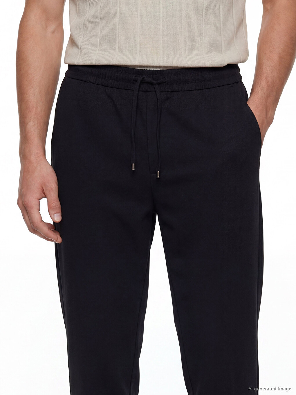 Standard Fit Men's Trousers-2