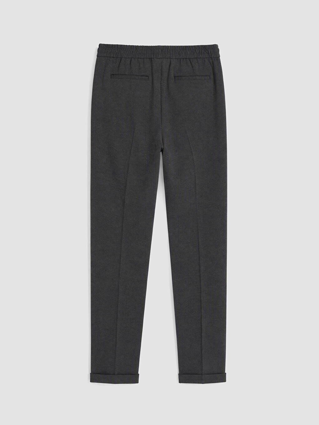 Antrasit Standart Kalıp Gabardin Erkek Pantolon-6