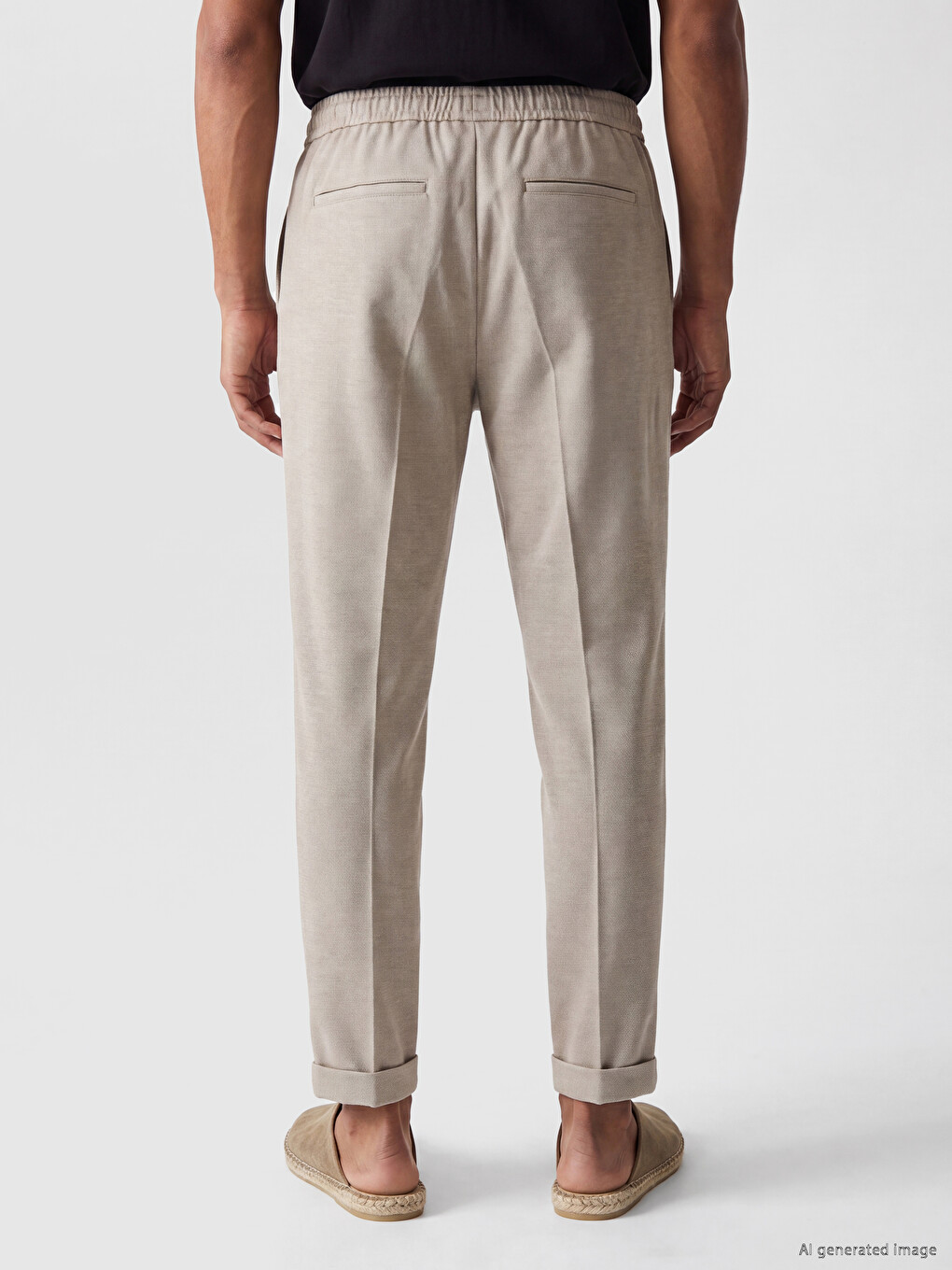Standard Fit Men's Trousers-3