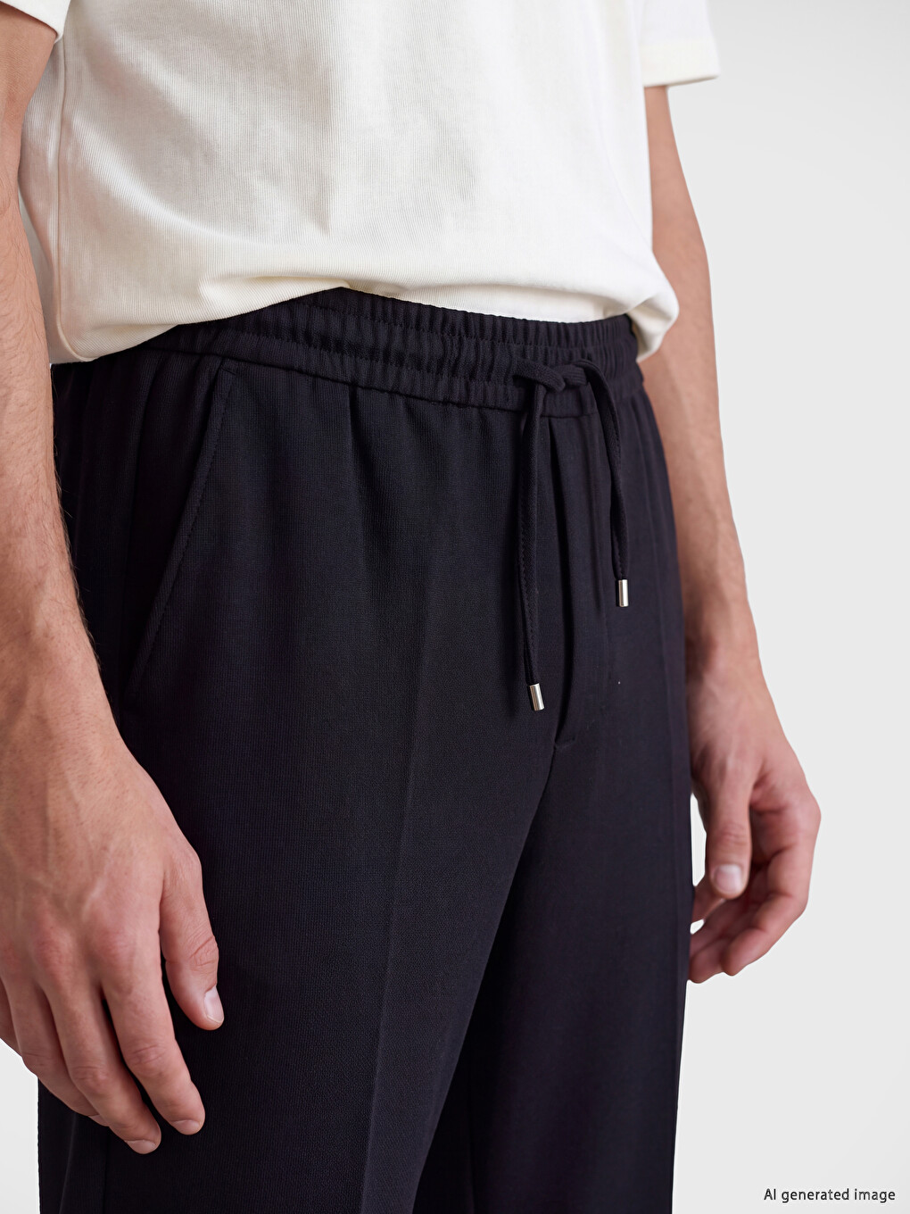 Standard Fit Men's Trousers-2