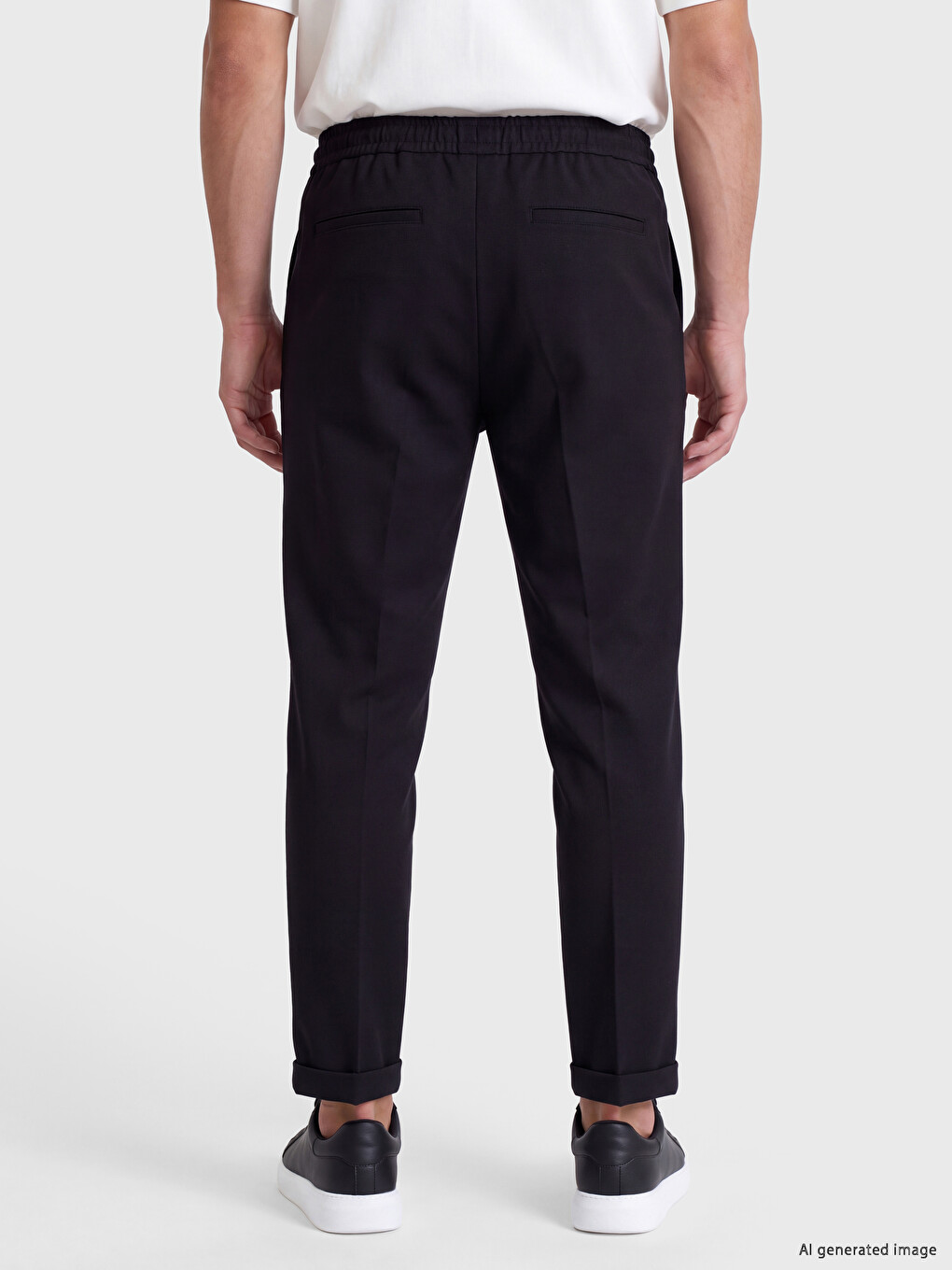 Standard Fit Men's Trousers-3