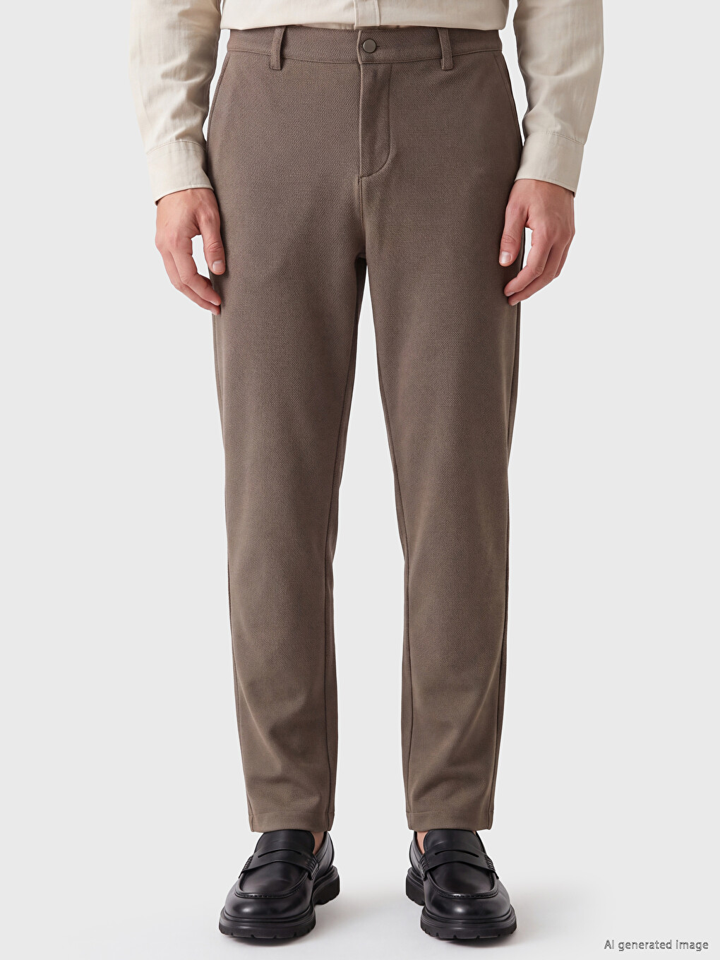 Man Brown Trousers-1