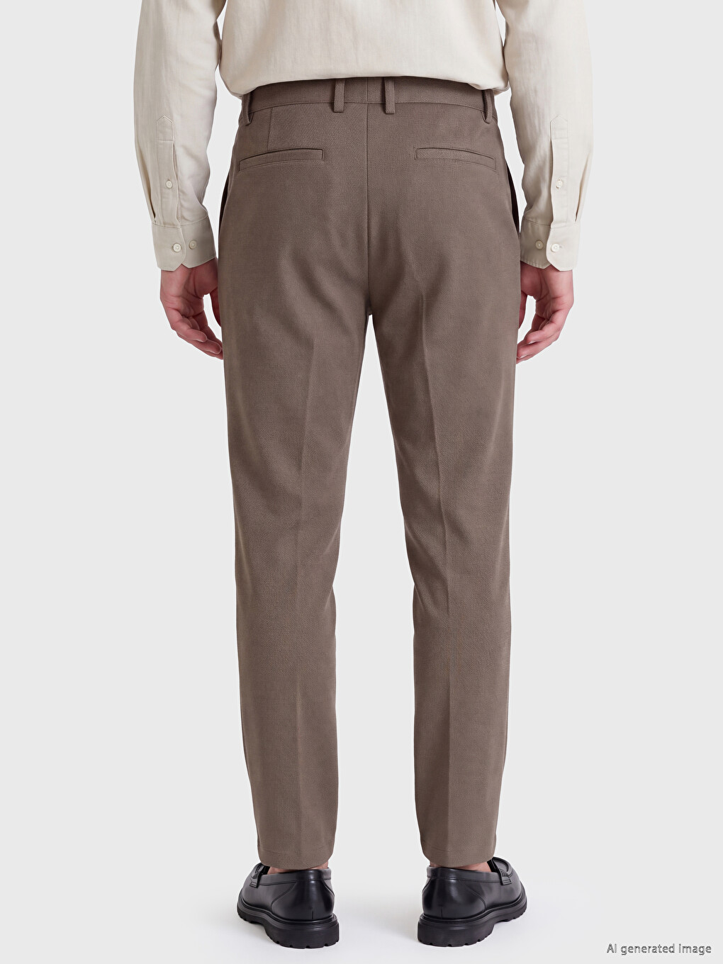 Man Brown Trousers-3