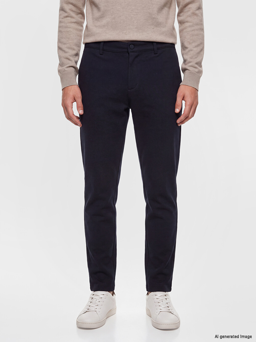 Man Navy Trousers-1