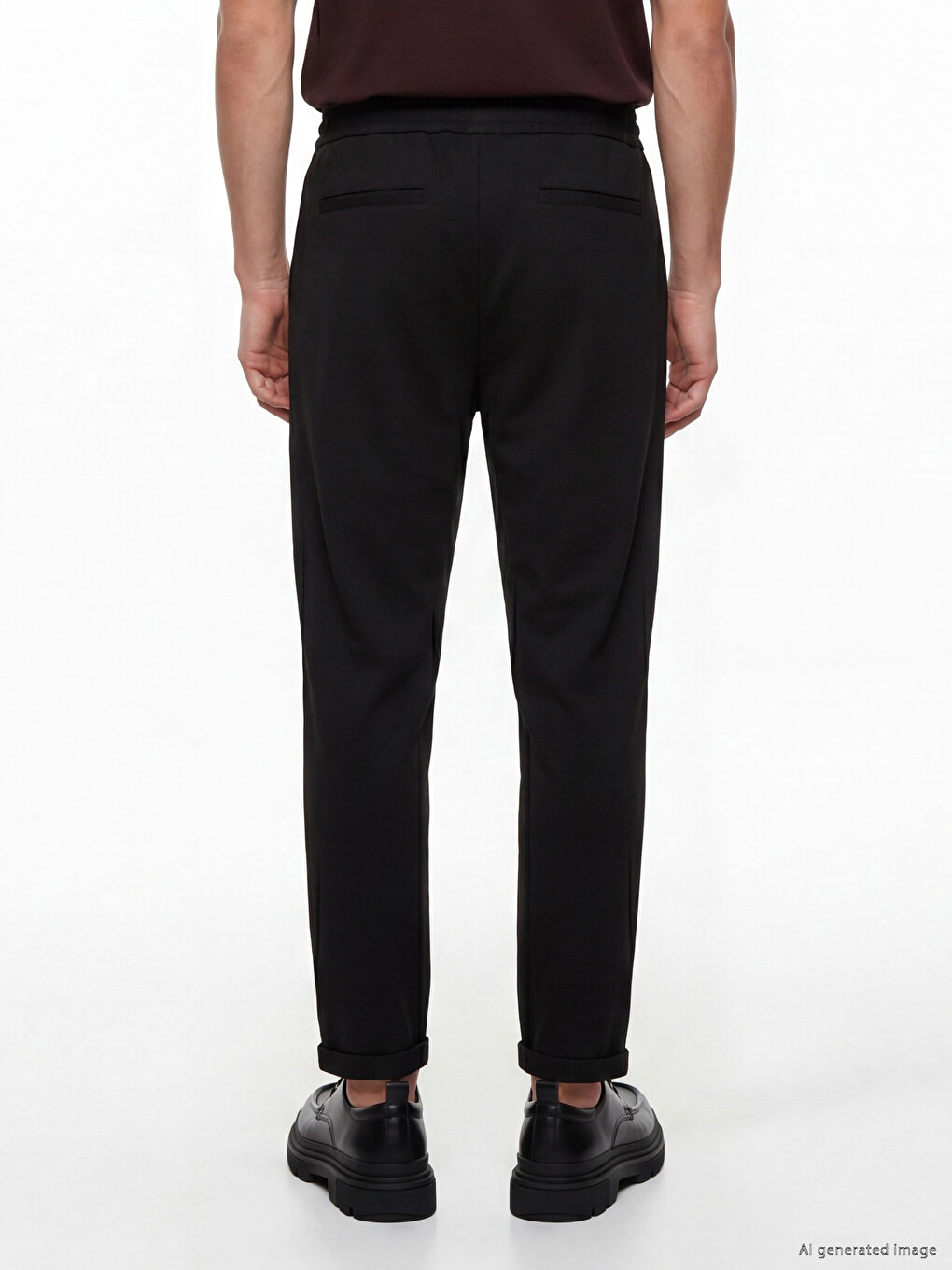 Regular Fit Men's Trousers-3