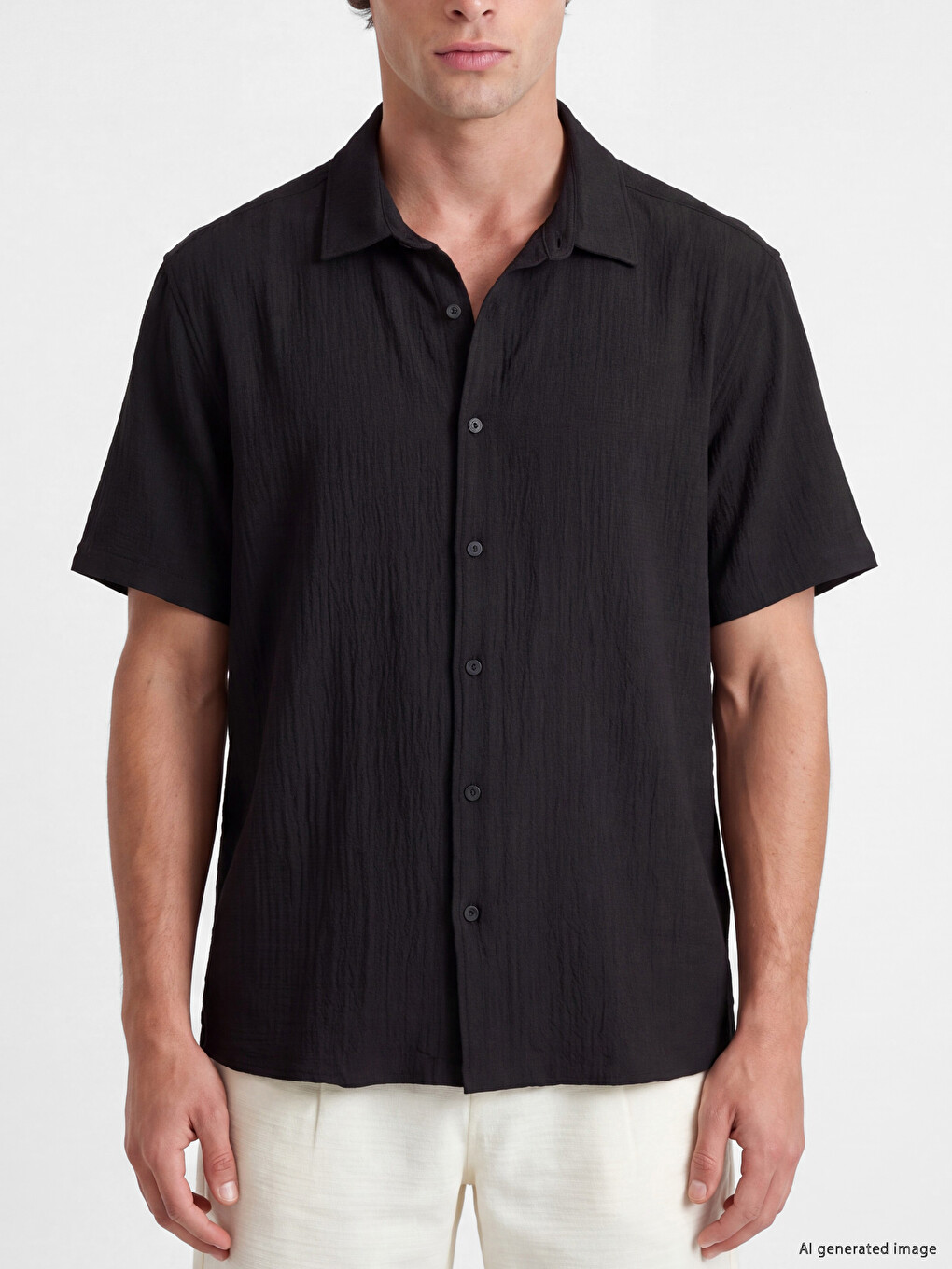 Man Black Shirt-2