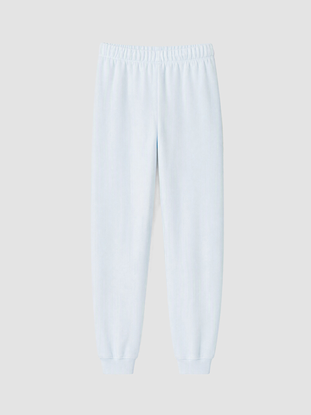 Mavi Nakışlı Kız Çocuk Polar Pijama Takımı-4