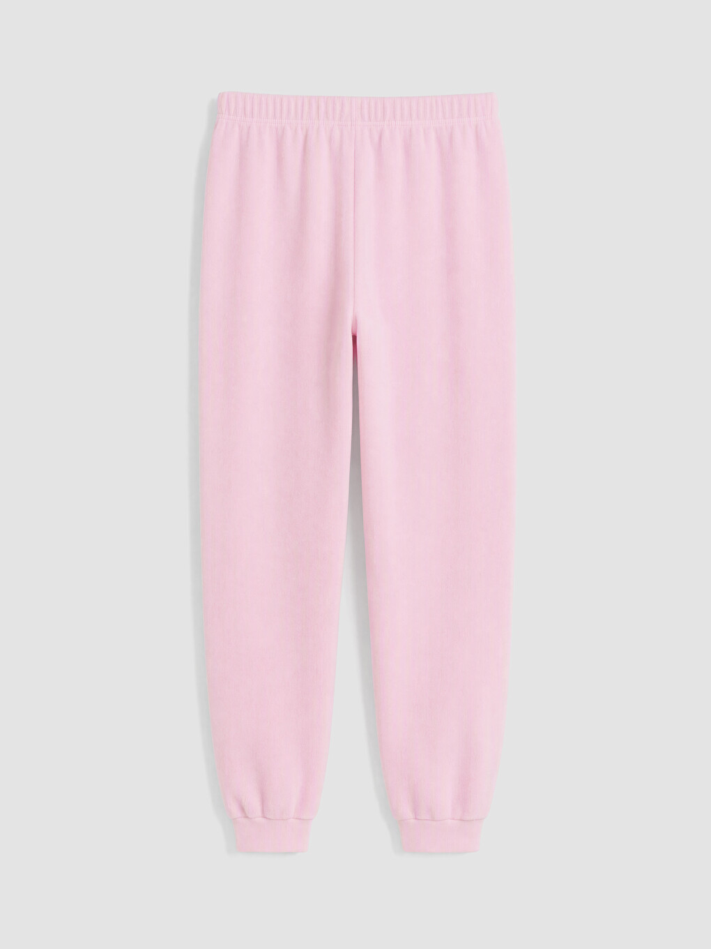 Pembe Nakışlı Kız Çocuk Polar Pijama Takımı-7