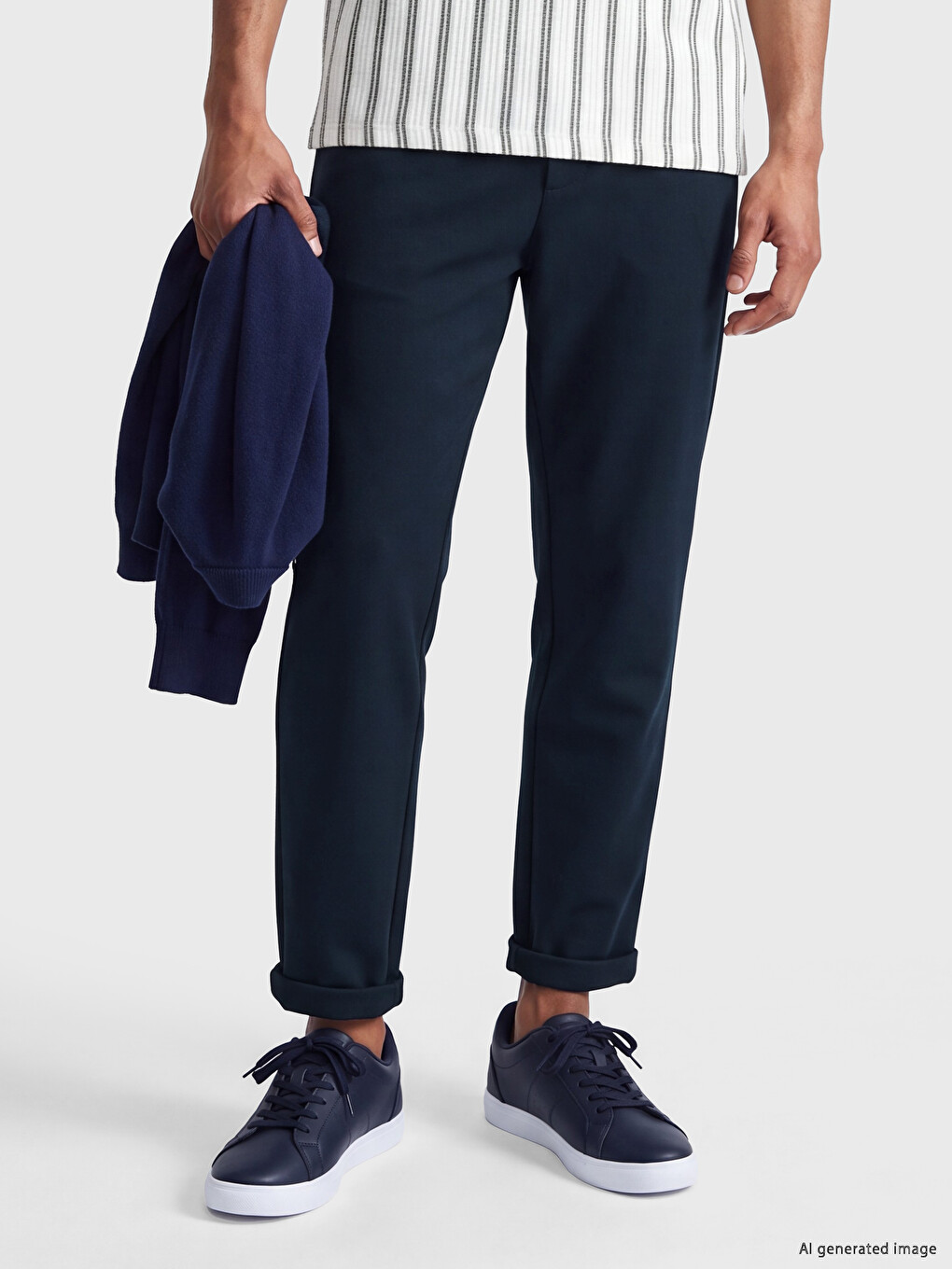 Regular Fit Men's Trousers-1