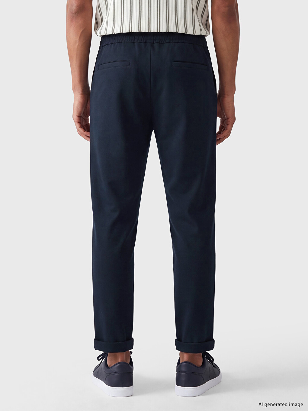 Regular Fit Men's Trousers-2