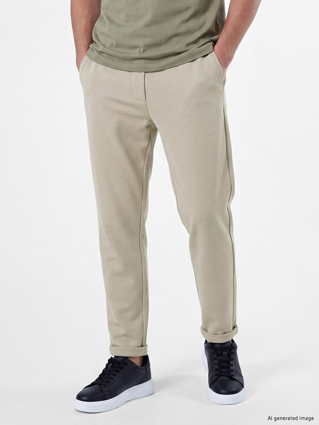 Regular Fit Men's Trousers-1