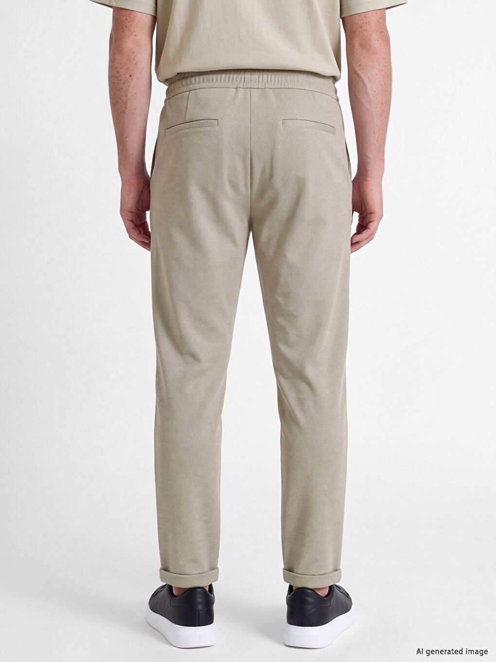 Regular Fit Men's Trousers-3
