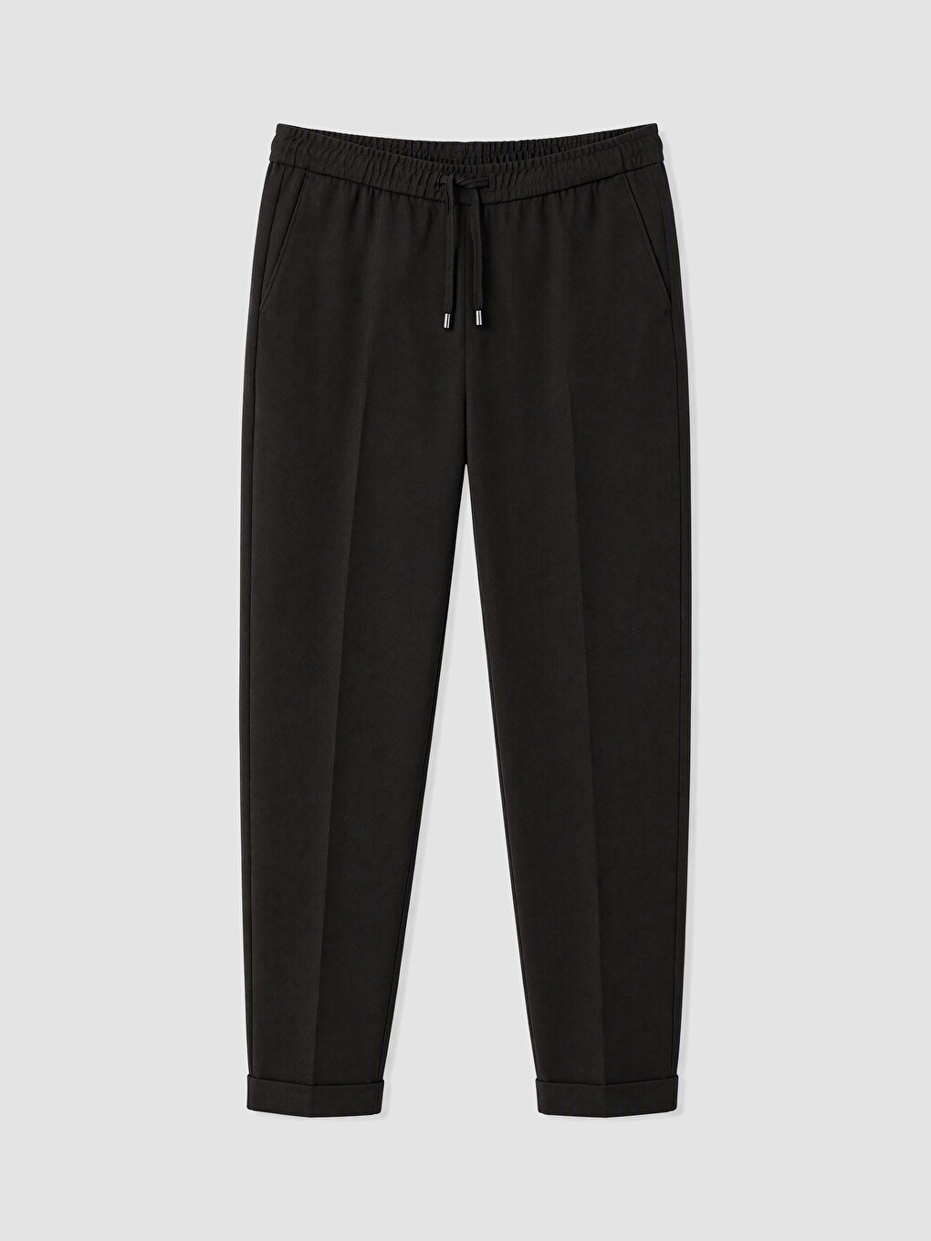 Man Black Trousers-4