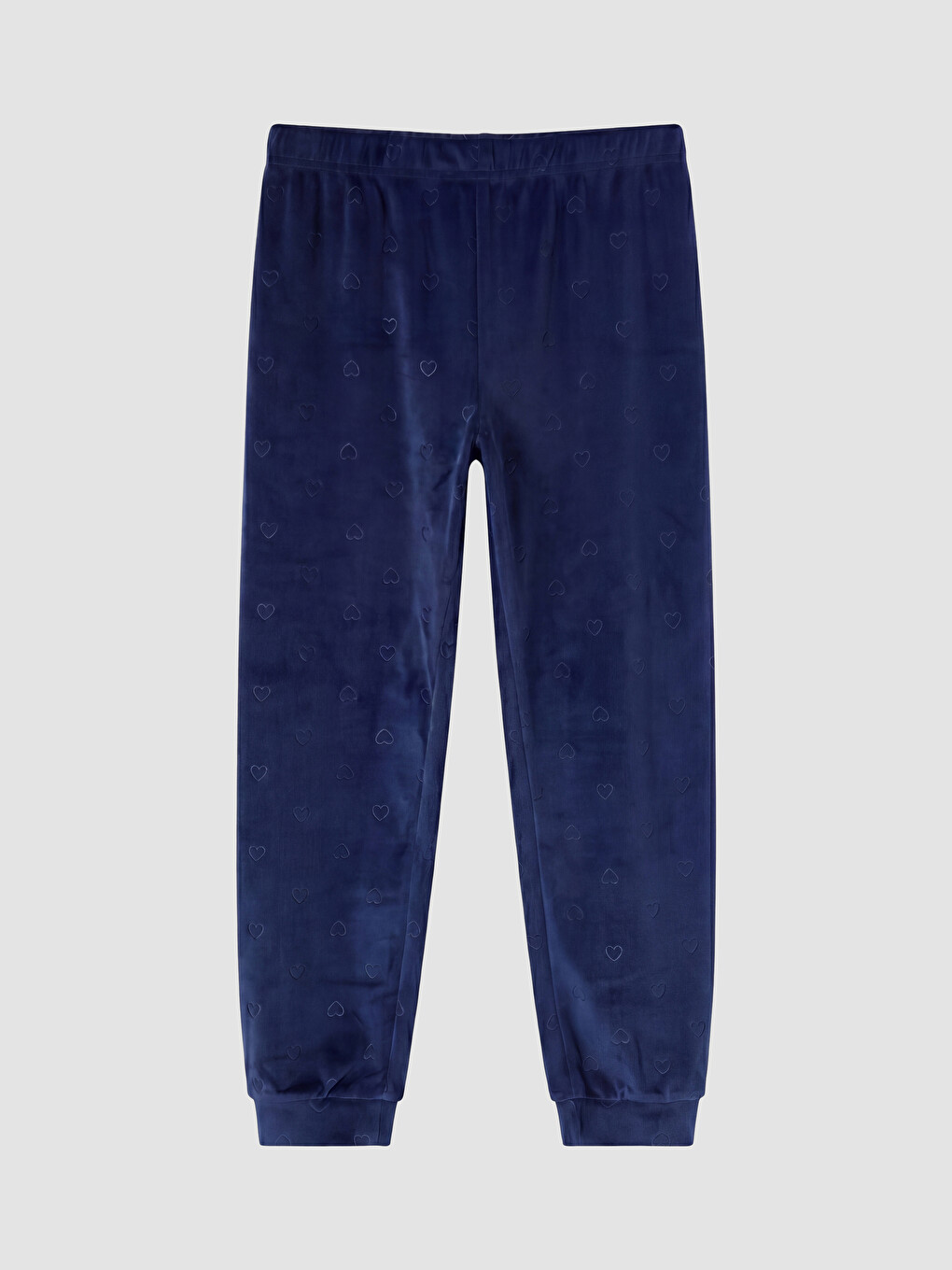 Crew Neck Girls' Velvet Pyjamas Set-6