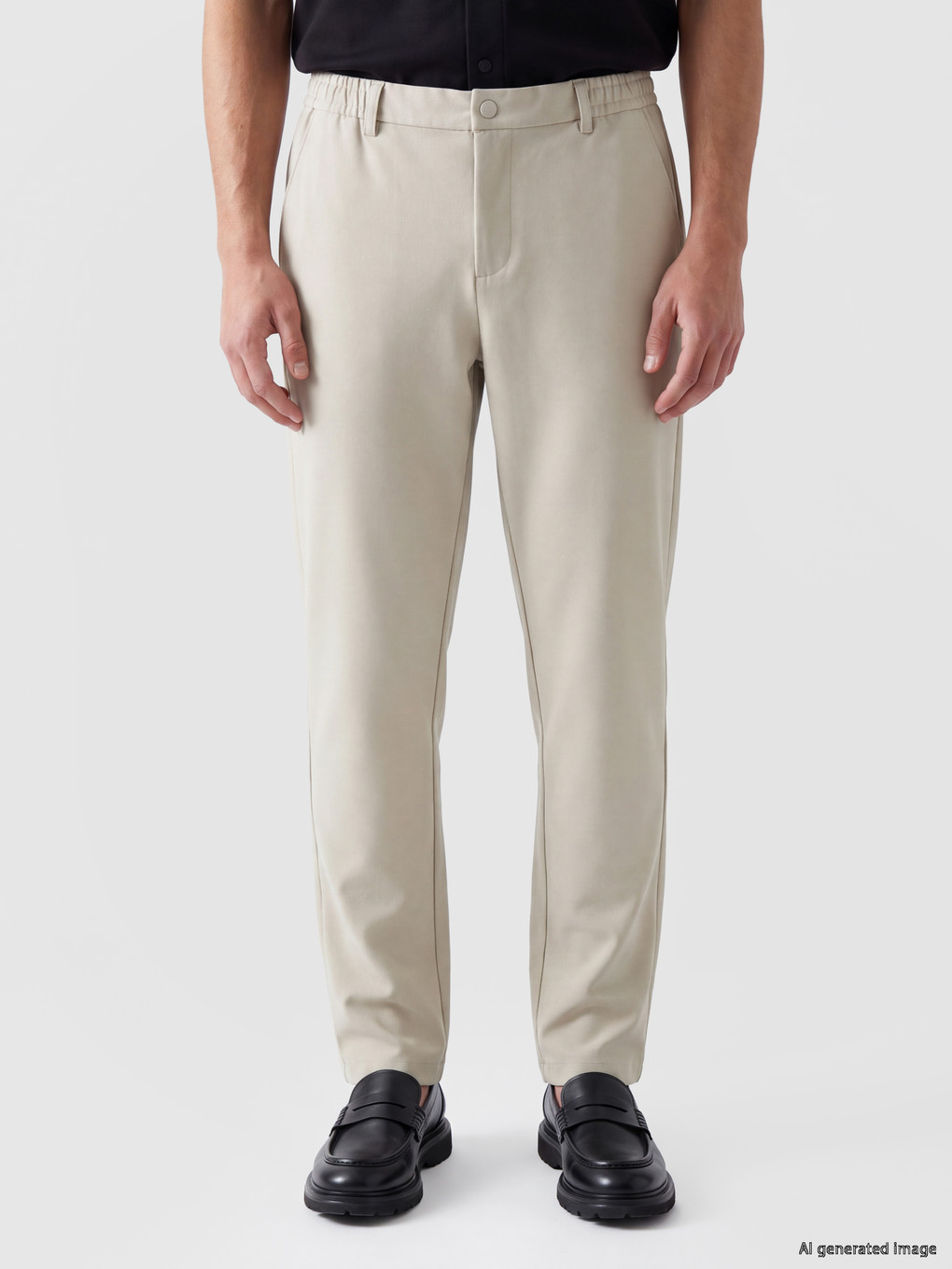 Regular Fit Men's Trousers-1