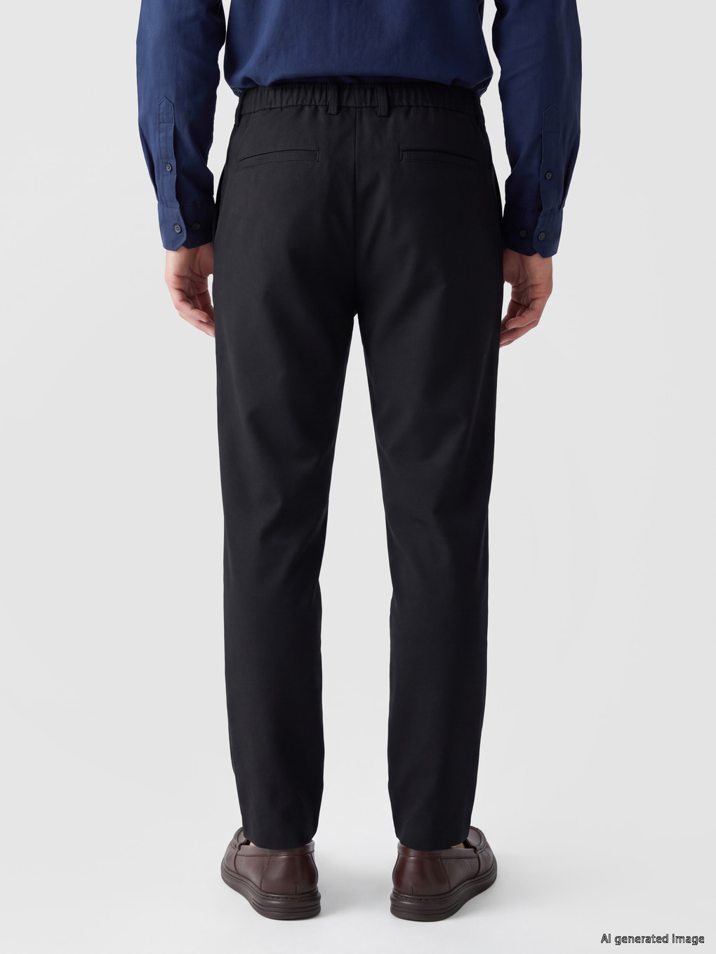 Regular Fit Men's Trousers-3