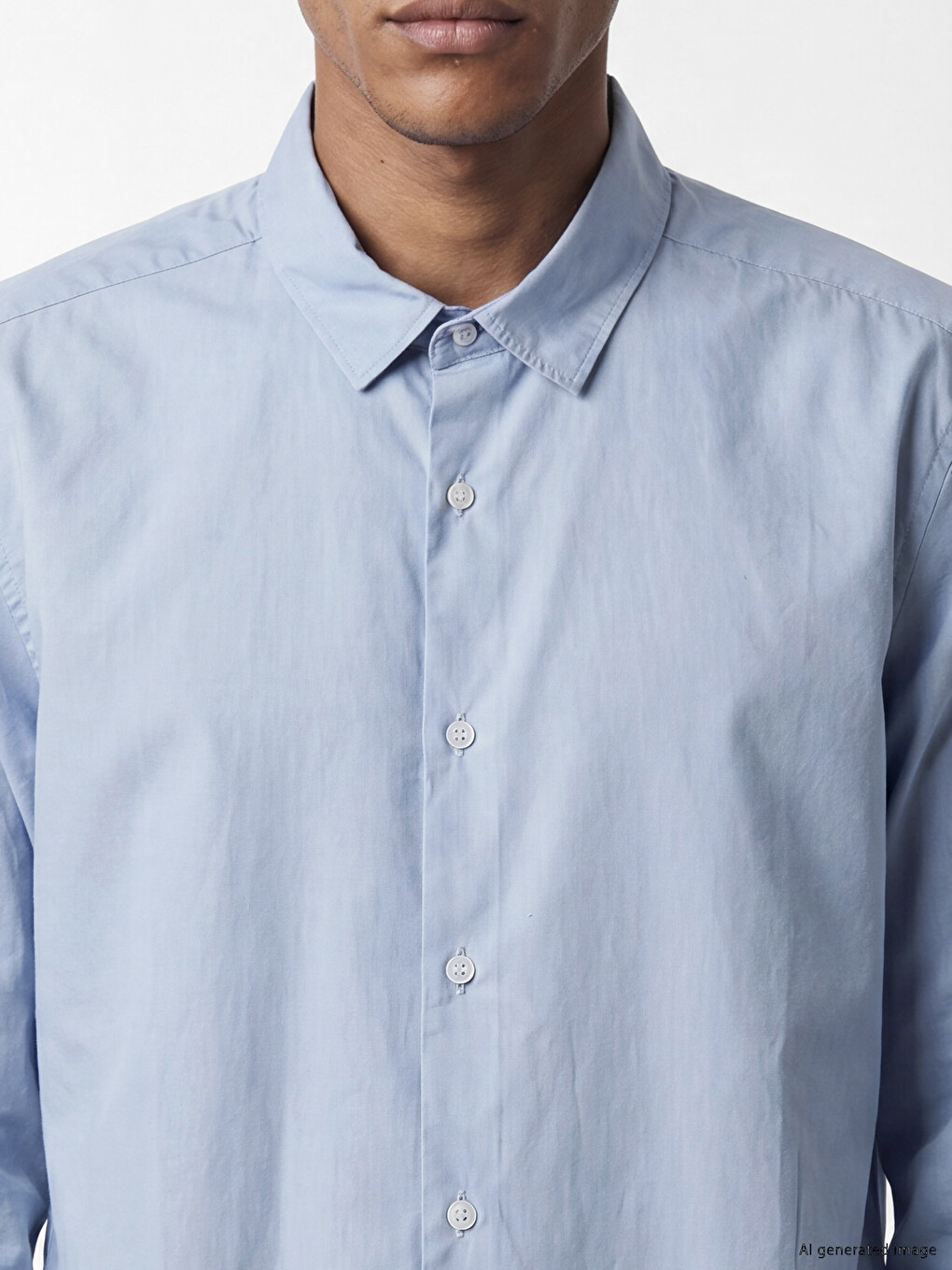 Standard Fit Gabardine Men's Shirt-2