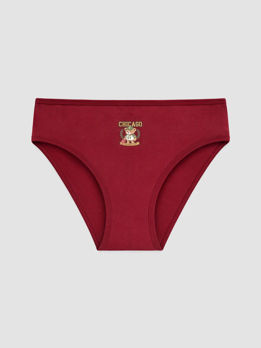 Baskılı Bikini Külot 5'li-2