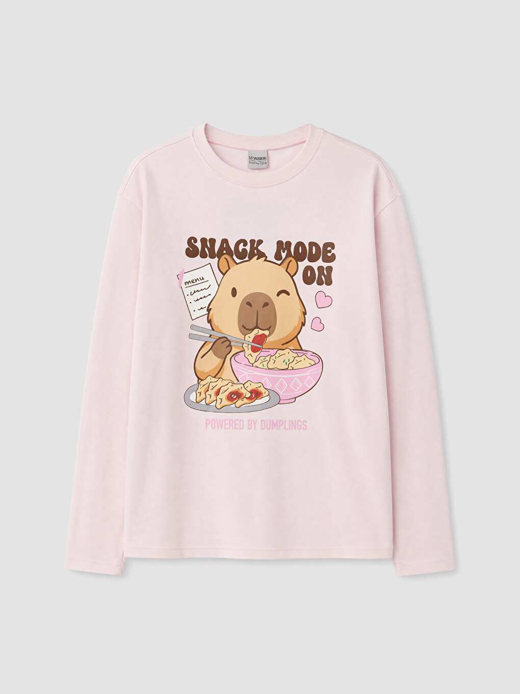 Girl Pink Pyjama Set-1