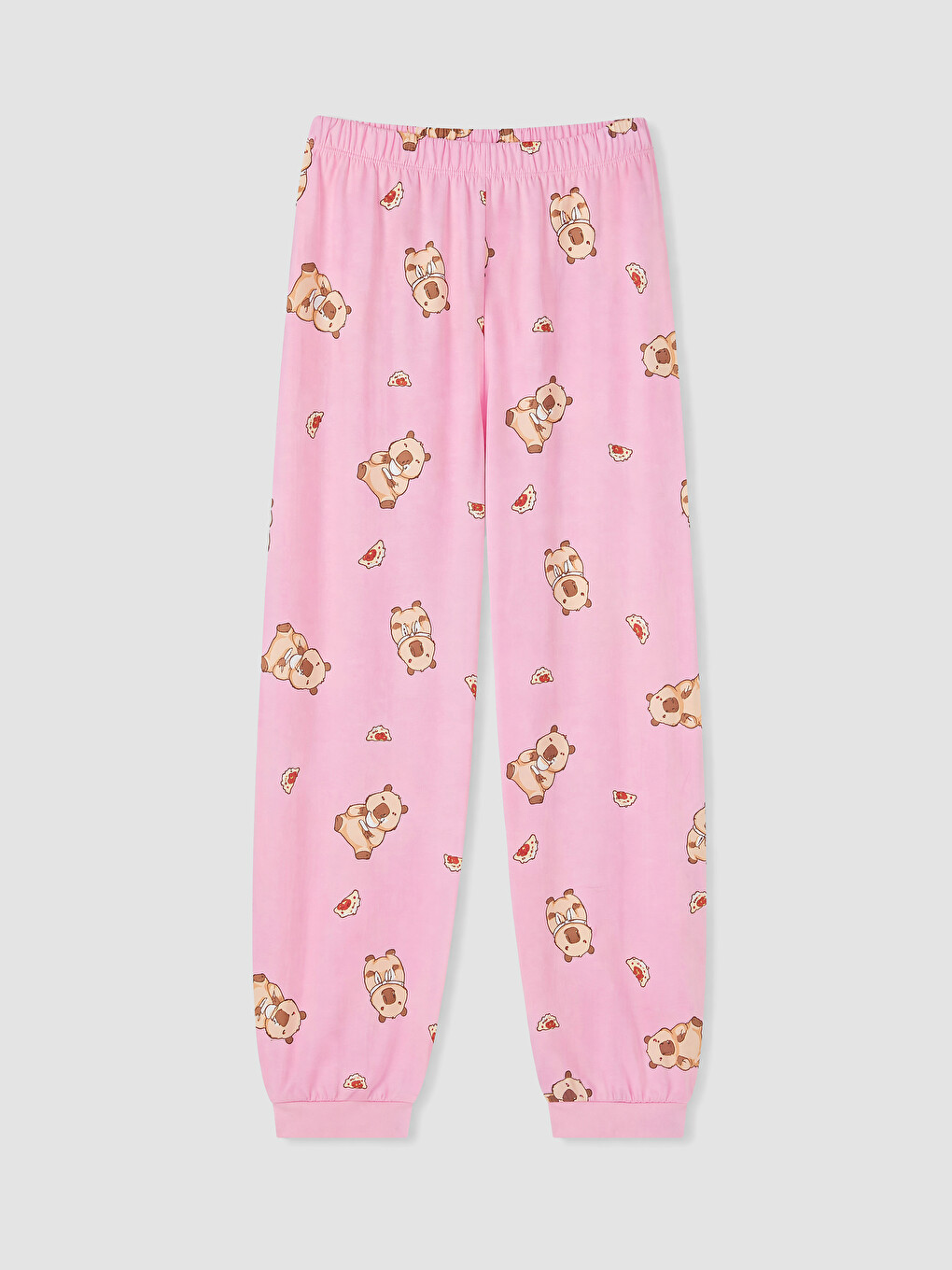 Girl Pink Pyjama Set-4