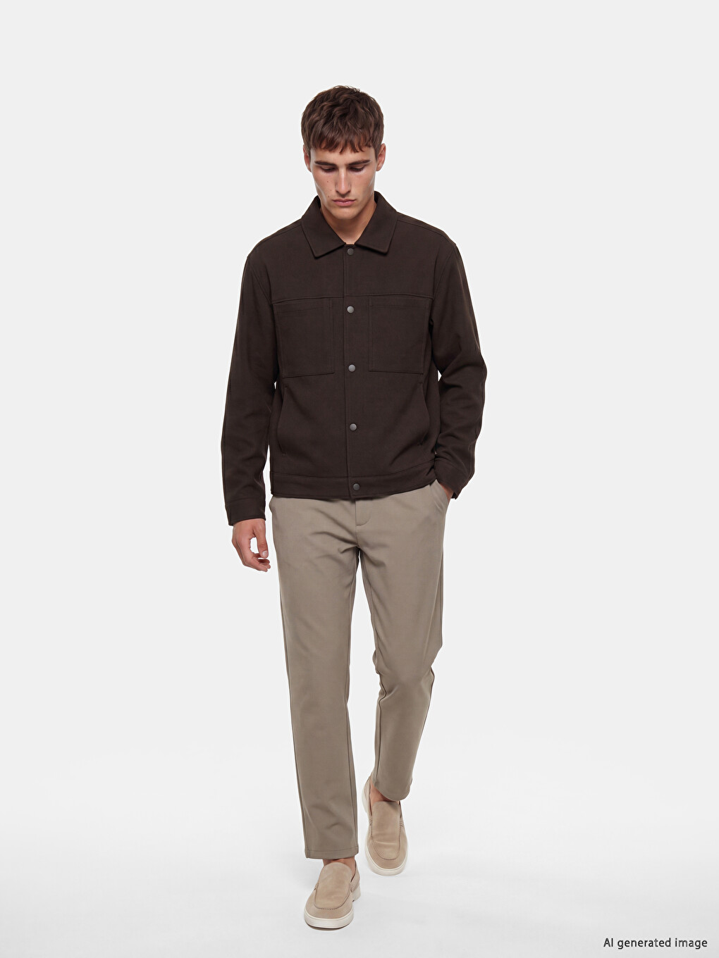 Man Brown Jacket-1