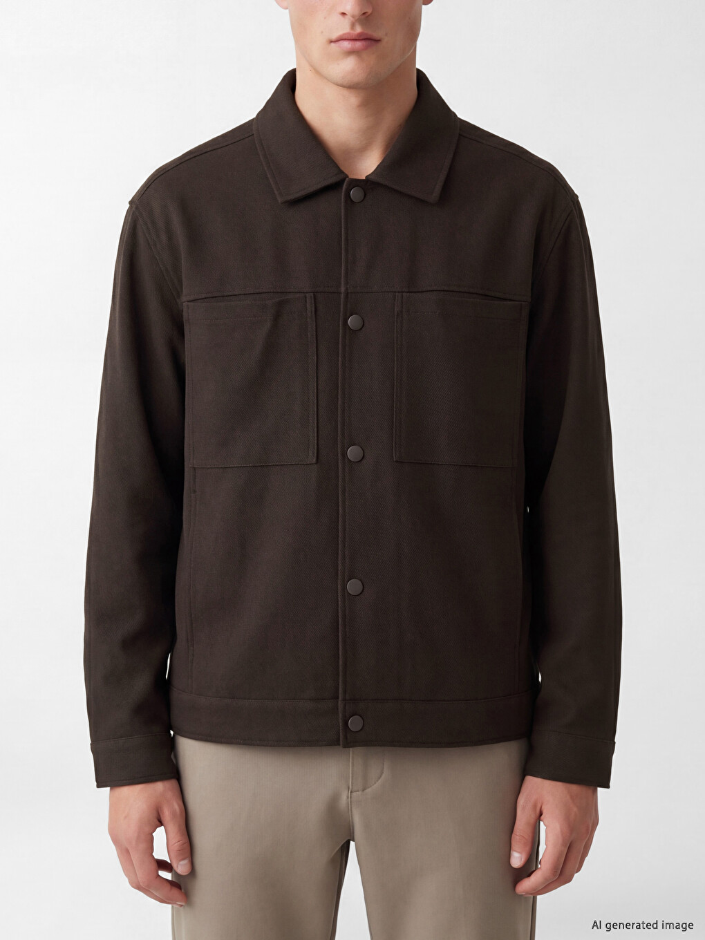Man Brown Jacket-2