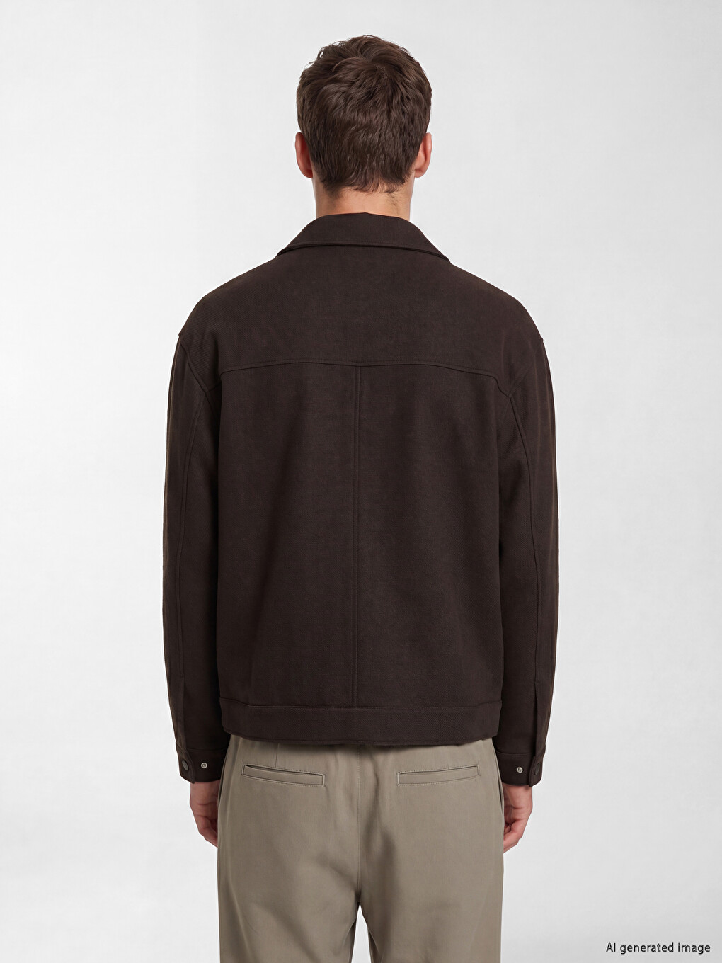 Man Brown Jacket-3