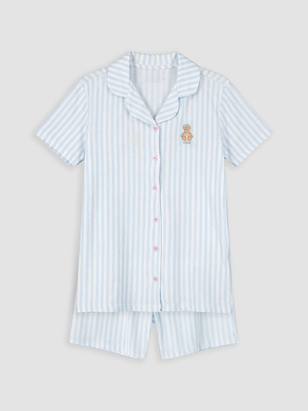 Mädchen Blau Pyjama-set