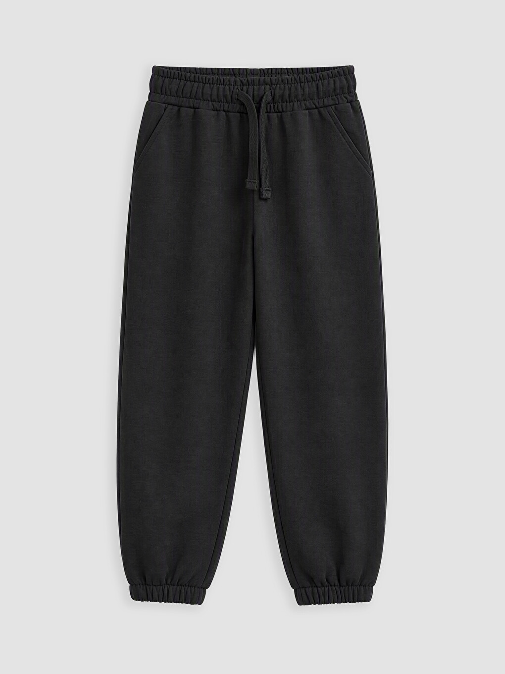 Boy Black Jogger Sweatpants