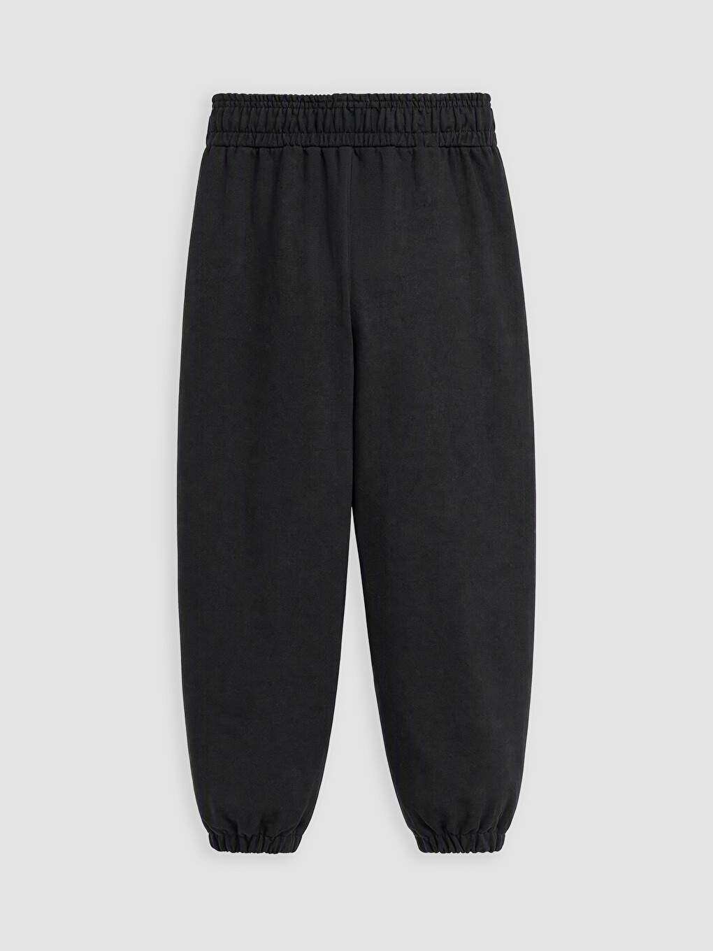 Boy Black Jogger Sweatpants-2