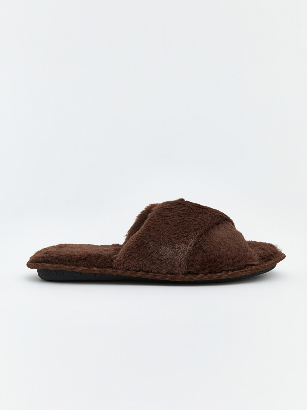 Woman Brown Slipper Boots-1