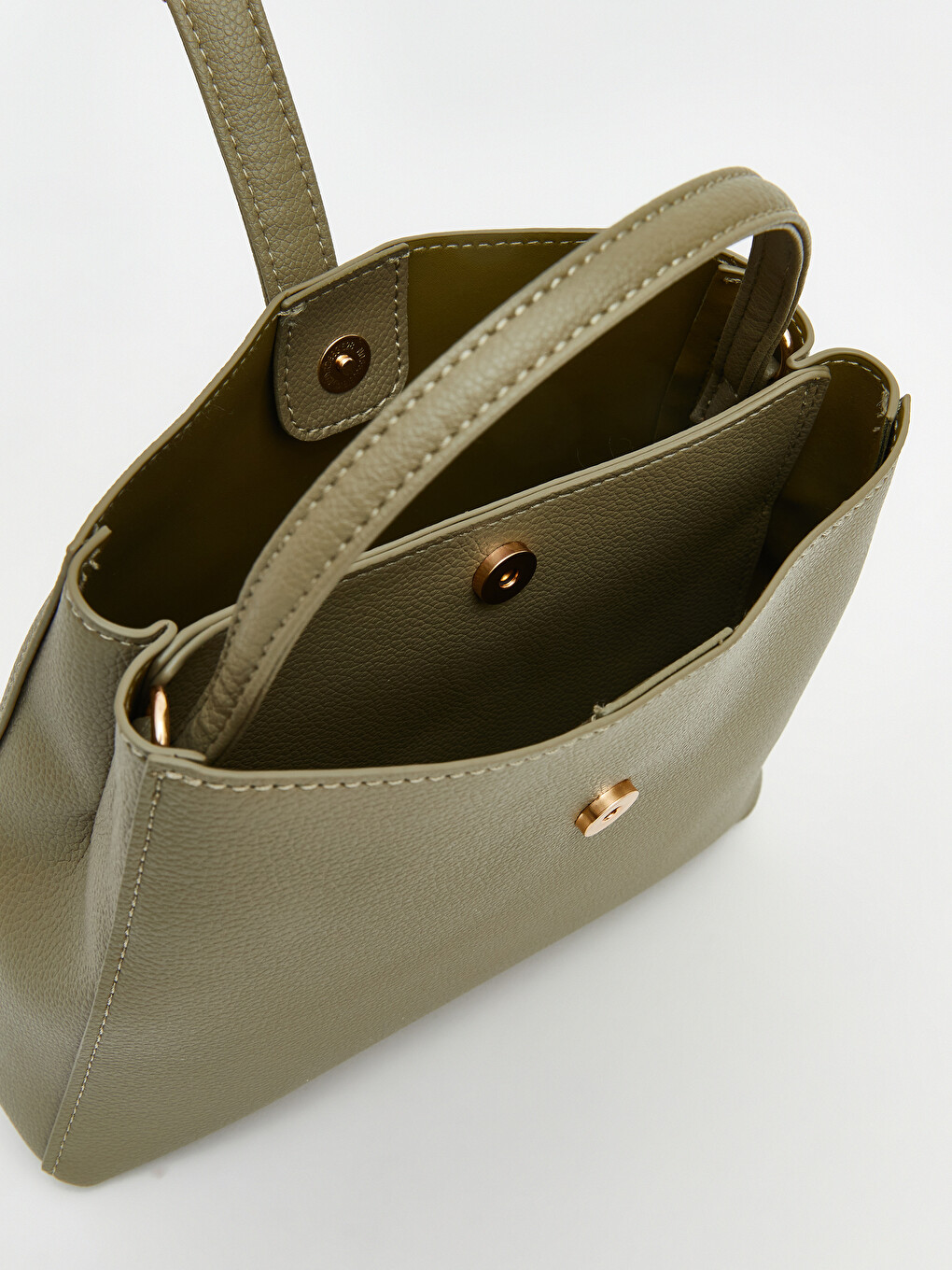 Leather Look Women's Shoulder Bag-2