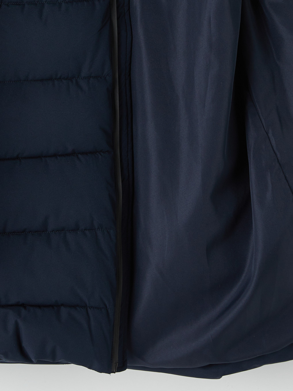 Lacivert Regular Fit Kapüşonlu Erkek Mont-6
