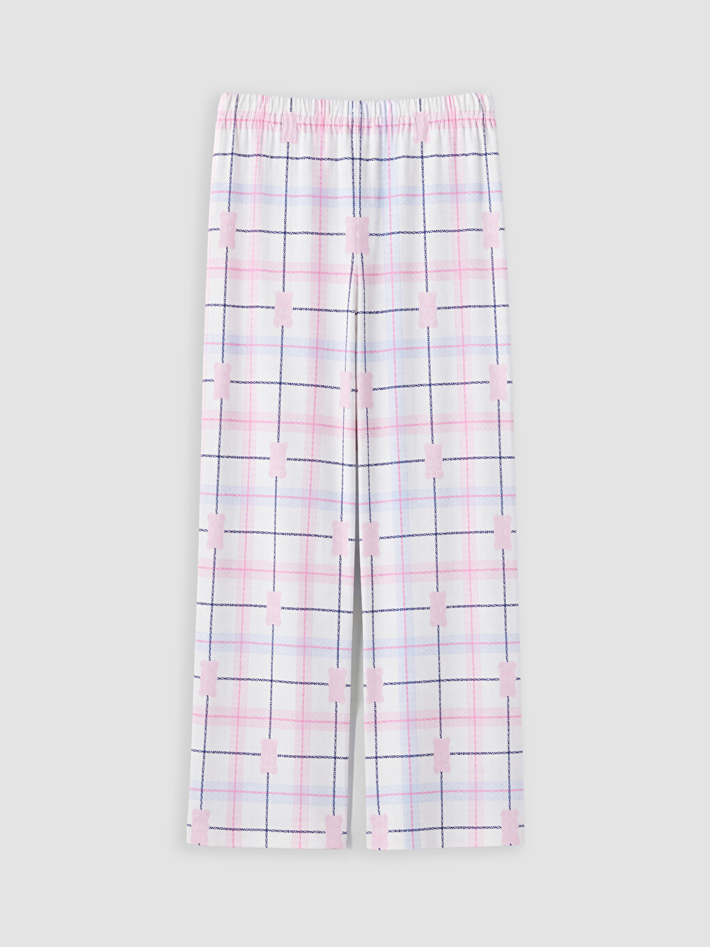 Mavi Bisiklet Yaka Kız Çocuk Pijama Takım-4