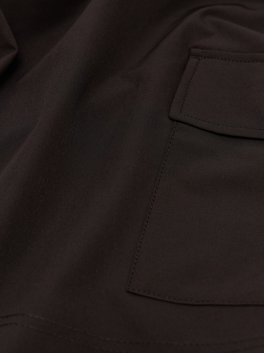 Siyah Loose Fit Erkek Kargo Eşofman Altı-8