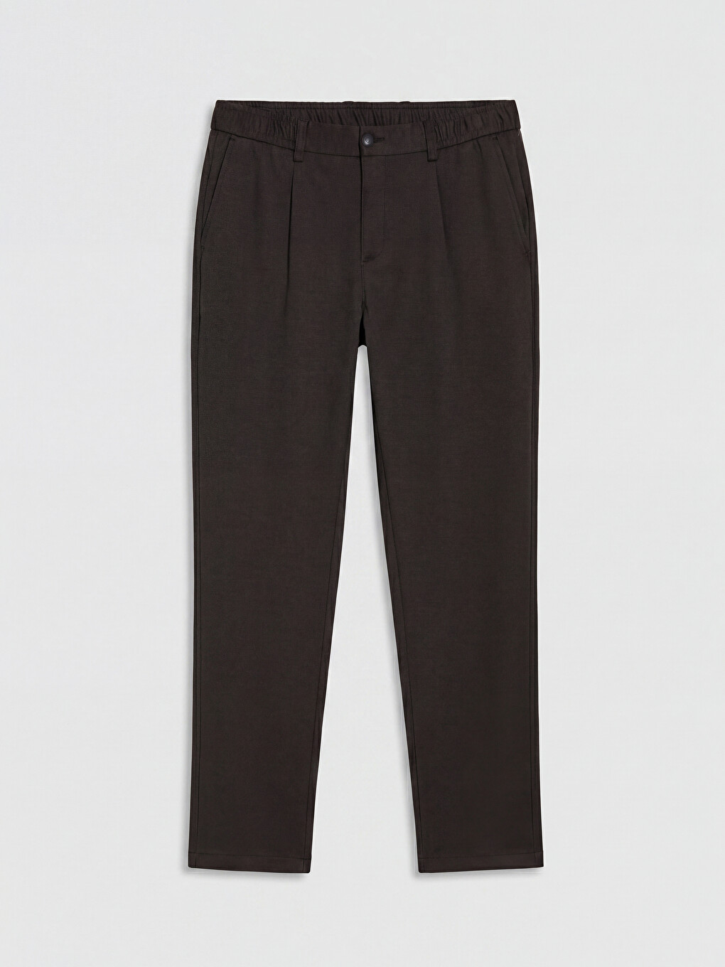 Regular Fit Men's Pleated Trousers-3