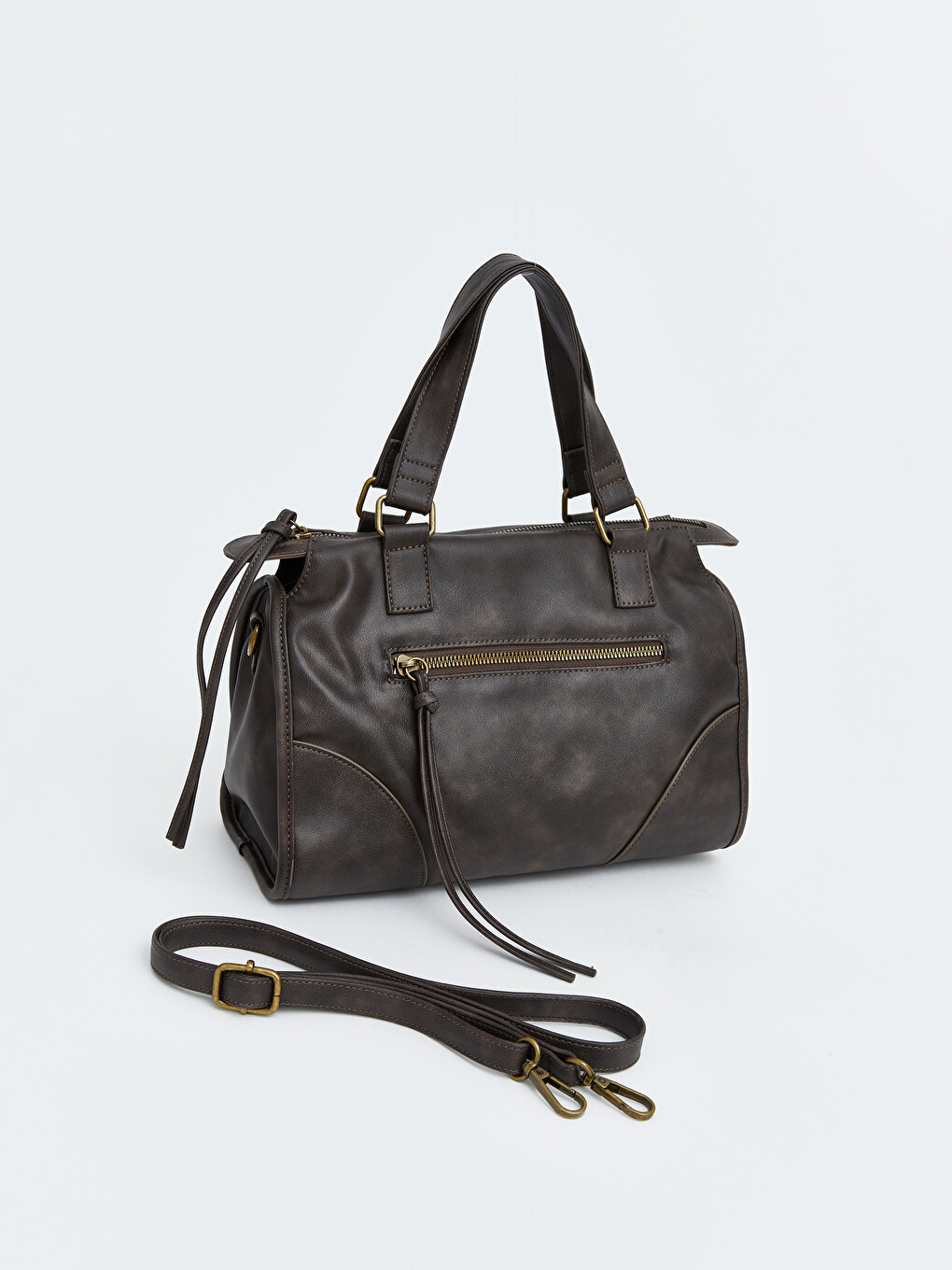 Woman Brown Shoulder Bag-1