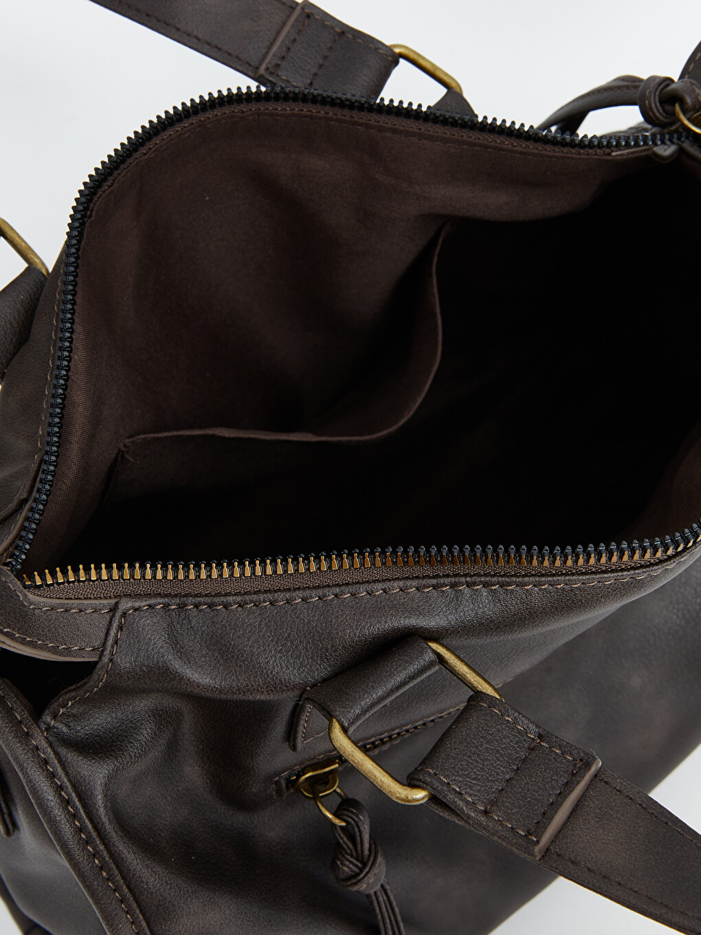 Woman Brown Shoulder Bag-2