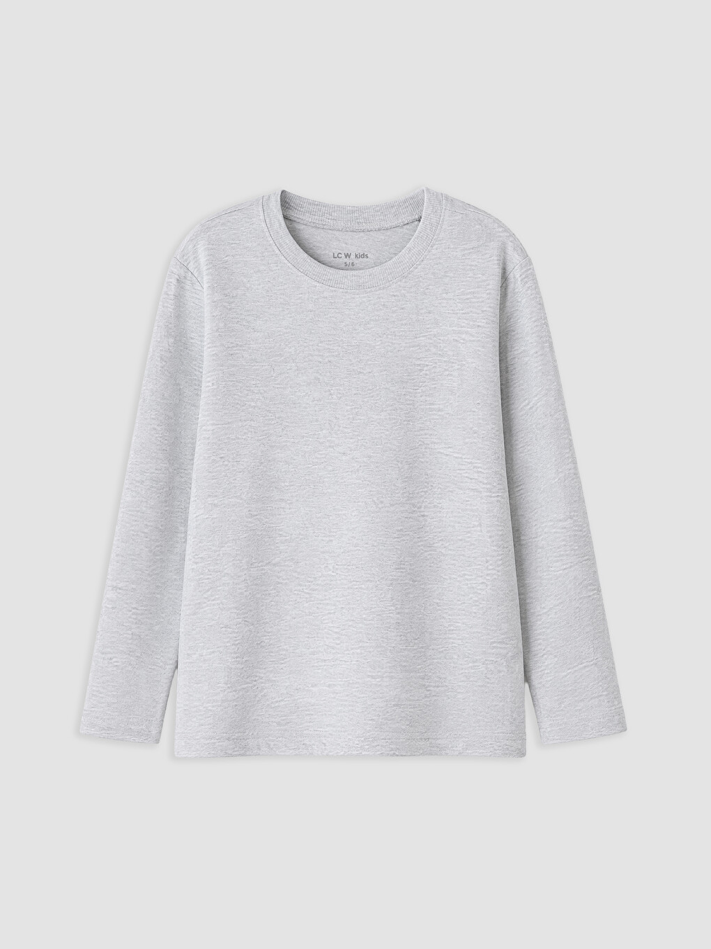 Crew Neck Long Sleeve Boys' 2 Pack T-shirt-1