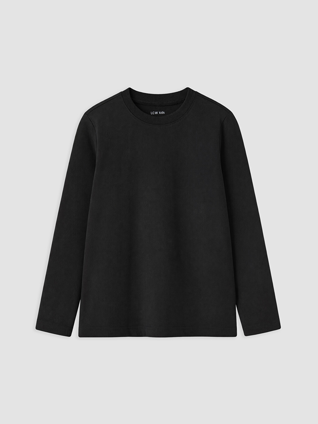 Crew Neck Long Sleeve Boys' 2 Pack T-shirt-3