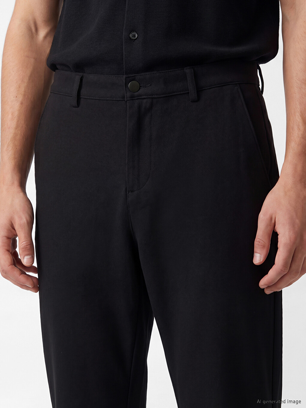 Slim Fit Men's Chino Trousers-2