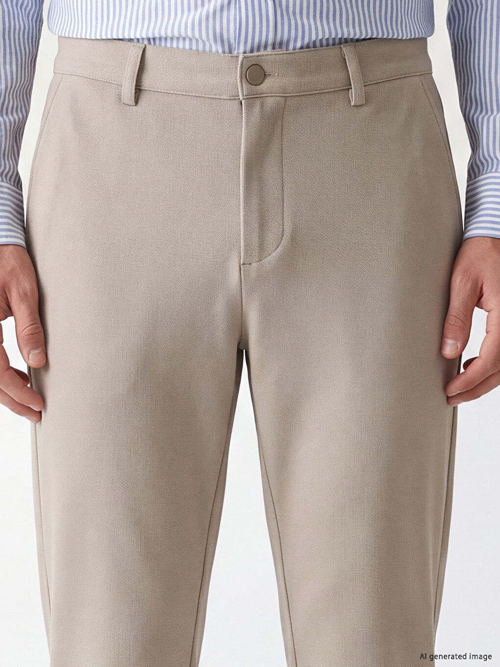Slim Fit Men's Chino Trousers-2