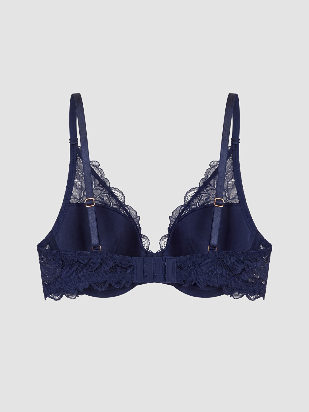 Woman Navy Bra-1
