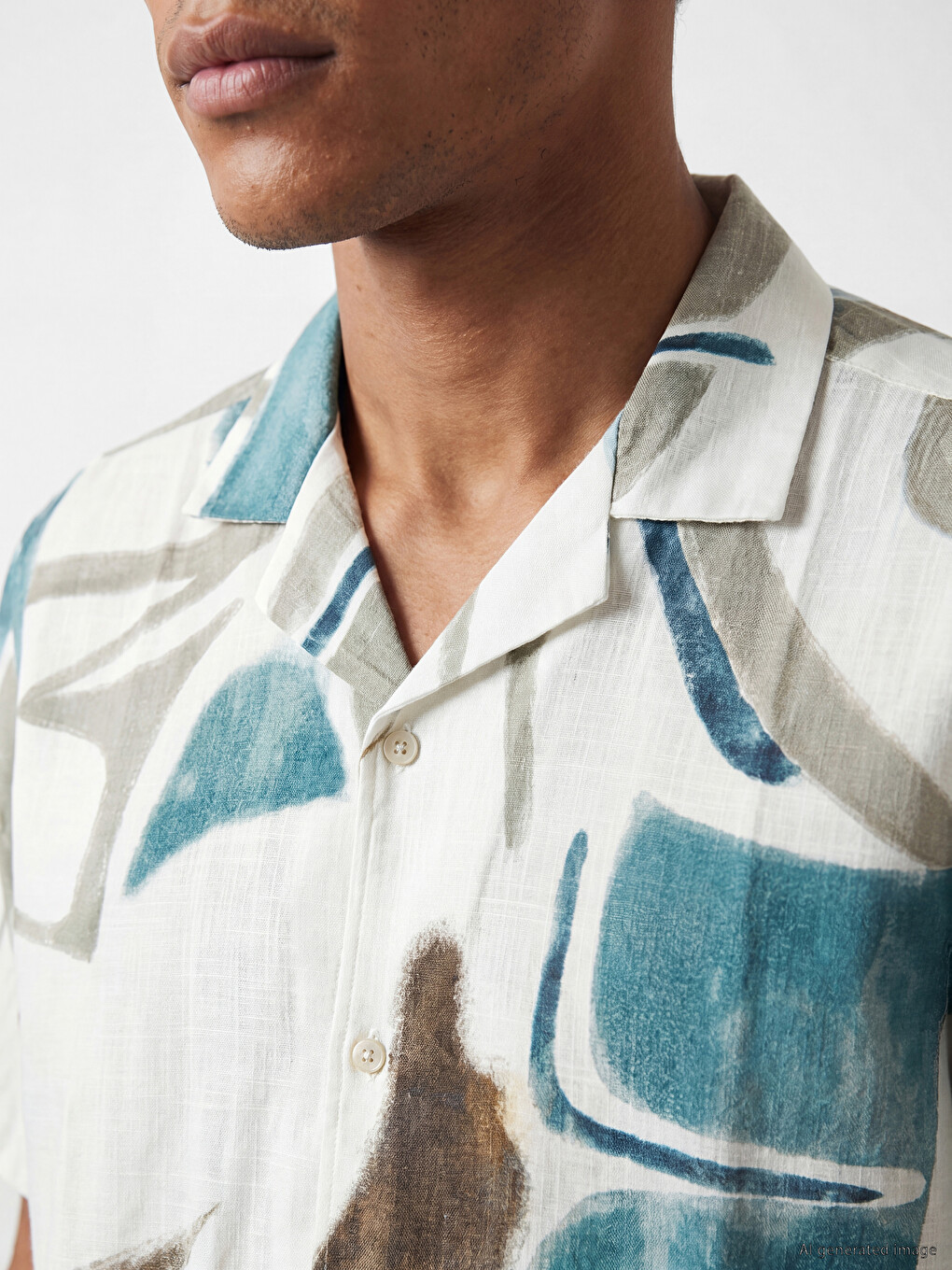 Standard Fit Printed Men's Shirt-2